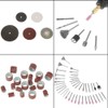 Kit de Herramientas Rotativas, 141PCS Mini Amoladora Eléctrica Rotativa Accesorios
