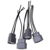 Hoypeyfiy 4pcs Ignition Coil Pack Wiring Harness Connector Replacement for