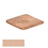 100pcs Copper Pad Shim Thermal Conductivity Burr Free Copper Shim
