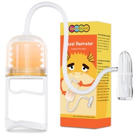 Portable Hand Puller Nasal Aspirator, Quiet Suction Easy to Operate , Reusable ,Easy to Clean