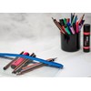Durafile Clear Pencil case | Pack of 4 Pencil Cases