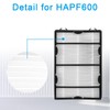 KEYJINIU HAPF600 HAPF600D Filter 3 Pack Filters 6 Pack Carbon