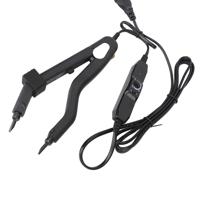 Hair Extension Tool Adjustable Temperature Fusion Heat Iron Connector Wand