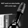 [2 PACK] Wine Bottle Stoppers,Real Vacuum Stoppers,Reusable Wine Preserver,Wine Corks