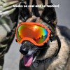Dog Goggles,UV Protection Dog Sunglasses for Medium-Large Breed,Dogs Eye Protection