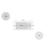 ZOYAKKI 1/2" Drive x 19 mm Shallow Impact Socket,CR-MO Steel,1PCS