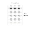 Everjoy Realistic Small Mini Fake Temporary Finger Tattoo Sticker -