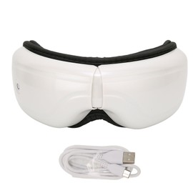 Eye Massager Double Gasbags Hot Compress 15 Mins Timing Vibration Folding Eye Massage Machine