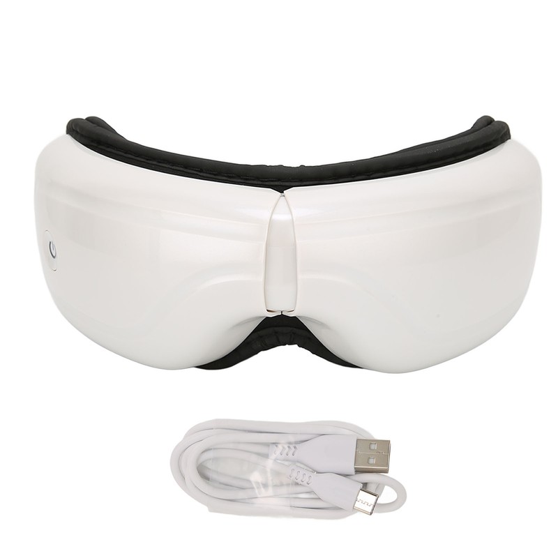 Eye Massager Double Gasbags Hot Compress 15 Mins Timing Vibration