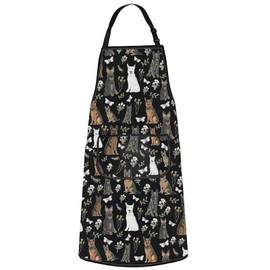 G2TUP German Shepherd Aprons Germanshepherd Owner Gifts German Police Dog Mom Apron Working Dog Gifts GSD Kitchen Merch (German Shepherd ap bl CA)