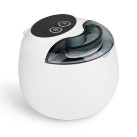 Dental Ultrasonic Retainer Cleaner Machine - 45kHz Retainer Cleaner Machine with 200ML Dental Pod, 9 Modes Ultrasonic Cleaner for Denture, Mouth Guard Clenching, Aligner, Braces, Toothbrush, Jewelry