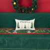 ONWAY Merry Christmas Trees Pillow Covers 12x20 Inch Xmax Tree