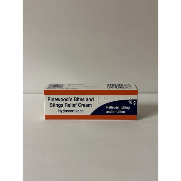 Pinewood's Bite & Stings Relief Cream - Hydrocortisone 1% w/w