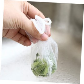 Operitacx 2 Sätze Spülmaschinen -abflussfilter Sieb Entleeren Pop Abdeckung Waschbecken Müllfilternetz Für Küchenspüle Spannnetzbeutel Polyester Weiß 200 Stück * 2