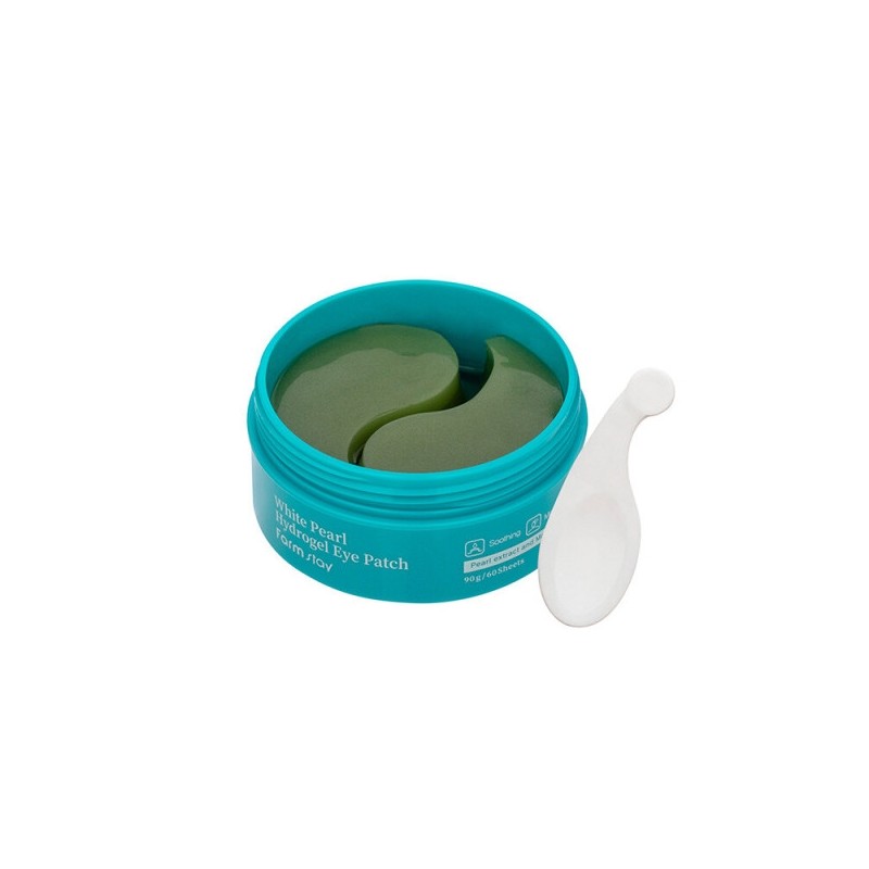 (1+1) Farmstay White Pearl Hydrogel Eye Patch 90g (60 sheets)