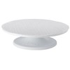 Ateco Plastic Turntable and Base, 12-in, White