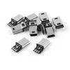 10 PCS Mini USB 5 Pin B Male Connector Port