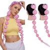 Hairro 2 Packs Afro Puff Bubble Ponytails Extension for Women
