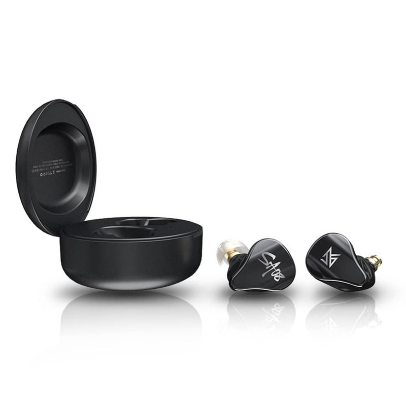 Airloop KZ SA08 Earbuds with Microphone, Black