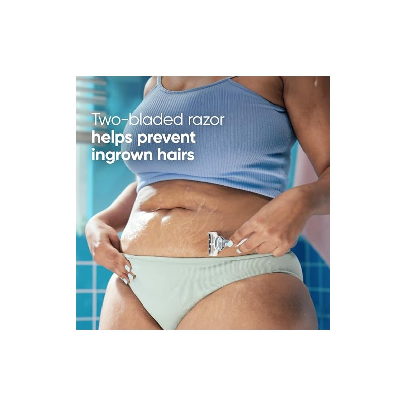 Gillette Venus for Pubic Hair and Skin Shaving Set, Women’s