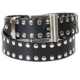 Hot Leathers BLA1013 Leather Belt with Studs - Medium