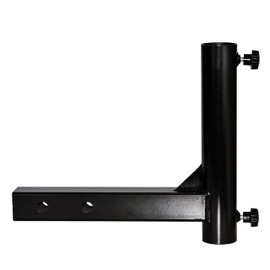 Hi-Flame HMFH-01 Hitch Mount Flagpole Holder for Two Inches Flag & 2" Receiver, Black