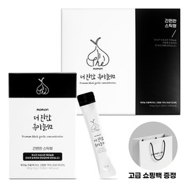 Easy Bob Mom-N The Richer Black Garlic 92 Stick-type Black Garlic Extract 12g x 30 Packs Easy Bob / 몸앤 더진한 흑마늘 92 스틱형 흑마늘진액 12g x 30개입 이지밥