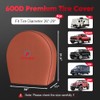 Comnova RV Tire Covers 4 Pack - Tough Tire Wheel