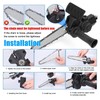 Chainsaw Converter, Reciprocating Saw Conversion Head Adapter, 6 Inch Saw