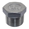1/2” NPT Stainless Steel Hex Plug For Brew Kettles