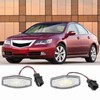 Pair of LED License Plate Lamp White Light 34100S0A013 Fit