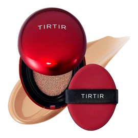 TIRTIR – Mask Fit Red Cushion 18 g – TONO 29C TAUPE BEIGE – Base de maquillaje de alta cobertura cushion – larga duración hasta 72 h – acabado satinado – ligera y transpirable