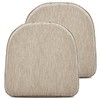 baibu Super Soft Metal Dining Chair Pads Set of 2,