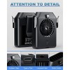Portable Fan 10000mAh Rechargeable, Mini Waist Fan With Max 24H