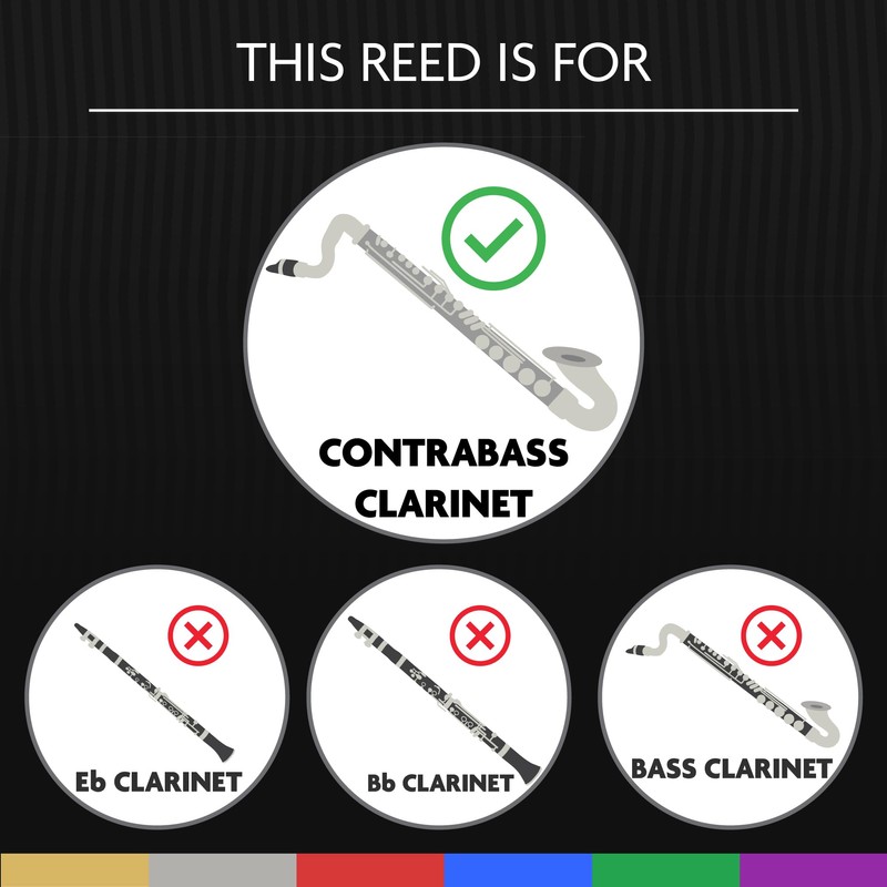 Legere Bb Contrabass Clarinet Reed, 2 (BBCB2.0)