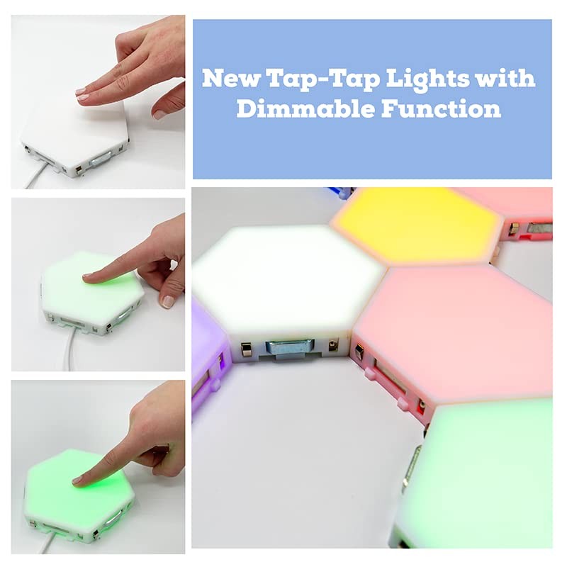Bright Autism Tap-Tap Touch Sensory Lights – Dimmable Room Lighting