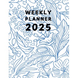 Planner for Work & Study 2025: weekly planer | Includes Yearly | Includes weekly | Includes monthly | 122 Pages | Monthly Review Pages l to do Lists