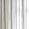 Martha Stewart Laguna Stripe Semi-Sheer Tie Tab Window Curtain Panel