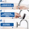 Tap Attachment Swivelling, Tap Extension, Aerators for Taps, Multifunctional 4