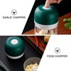 LABRIMP 1pc Electric Garlic Chopper Stainless Steel Masher for Garlic