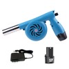 ELSOON Electric Bellows Portable Fireplace Tools 12V 5000 RPM Fan