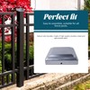 3.1x3.1" Metal Post Caps, 10 Pcs Fence & Deck Post