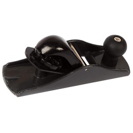 WORKPRO W052001 Block Plane, 1-9/16 In. Wide Blade, Cast Iron Body, Adjustable Cutting Depth, Black (Singe Pack)