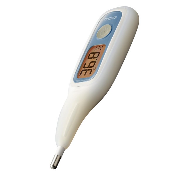 シチズン 電子体温計 CTEB723CA 予測30秒+実測式 アプリでデータ管理が可能 抗菌・防水 バックライト付き