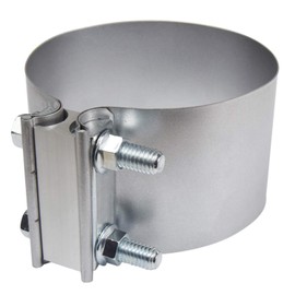 Roadformer 4" Butt Joint Exhaust Band Clamp - Aluminized Steel for 4" OD Exhaust Pipes, Mufflers, Elbows and Exhaust Tubings Connection