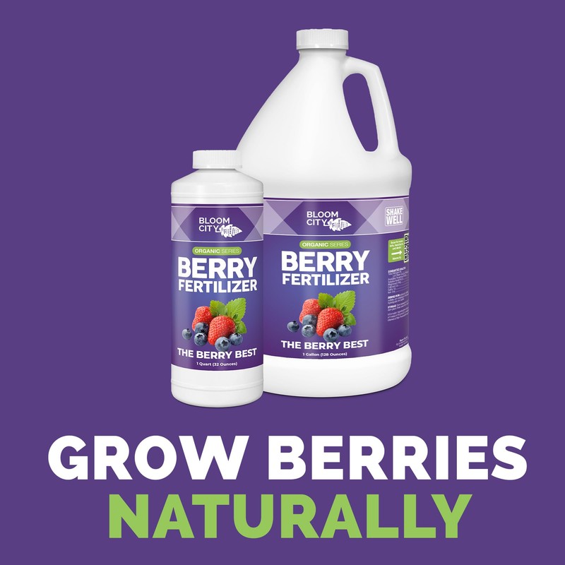 Bloom City's Organic Berry Best - Blueberry & Strawberry Fertilizer
