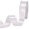 IHKFILAN Double Face Satin Ribbon 1Inchx25Yards Double Sided Solid Polyester