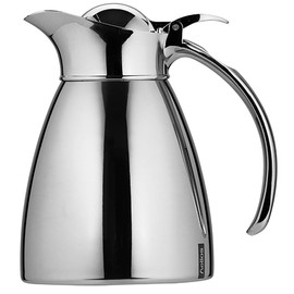 Helios Brilliant Stainless Steel Vacuum Jug 0.6 Litre, Metallic