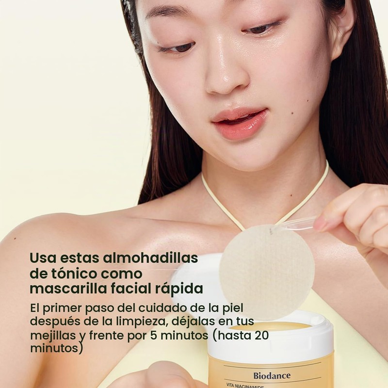 Biodance Vita Niacinamide Gel Toner Pads 60Pads