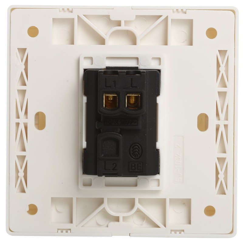 UHPPOTE Push to Exit Button Square Rocker Switch - Flush-Mounted